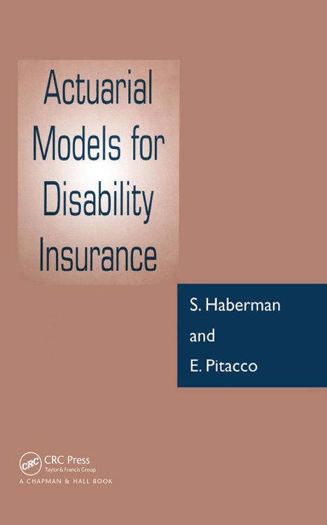 Produktbild: Actuarial Models for Disability Insurance