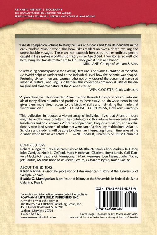 Produktbild: Human Tradition in the Atlantic World, 1500-1850