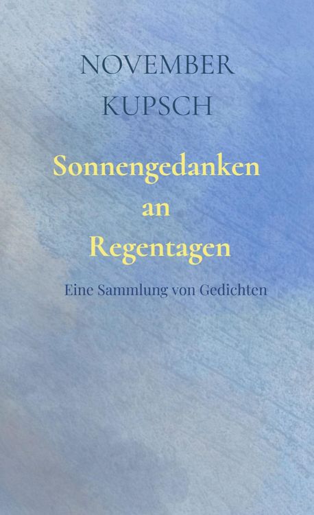 Produktbild: Sonnengedanken an Regentagen