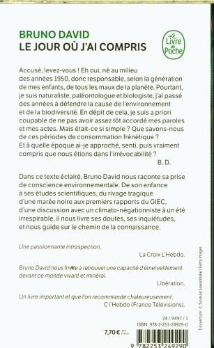 Produktbild: Le jour o&ugrave; j'ai compris