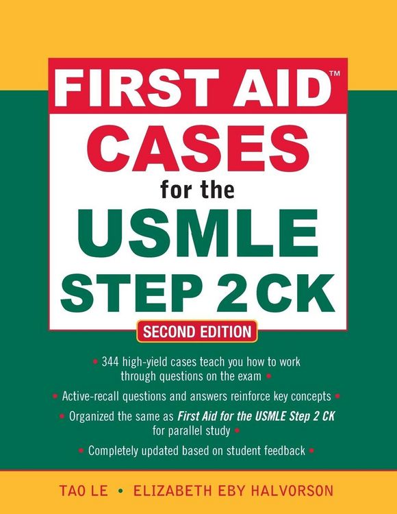 Produktbild: First Aid Cases for the USMLE Step 2 CK, Second Edition