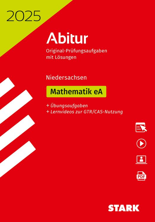 Produktbild: STARK Abiturprüfung Niedersachsen 2025 - Mathematik EA