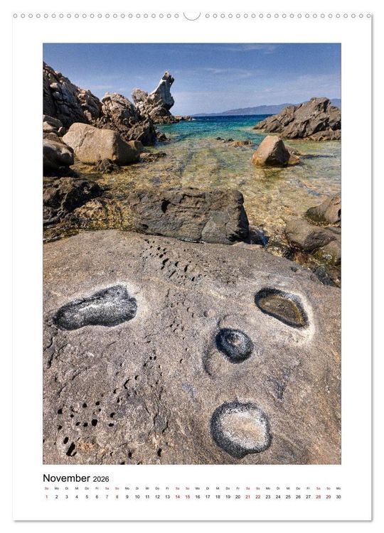 Produktbild: Skulpturen aus Wind und Wellen (hochwertiger Premium Wandkalender 2026 DIN A2 hoch), Kunstdruck in Hochglanz