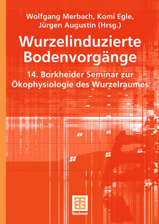 Produktbild: Wurzelinduzierte Bodenvorgänge