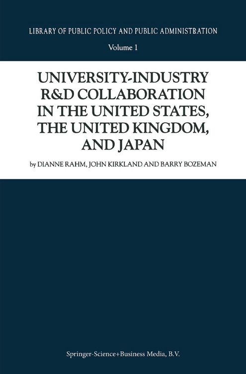 Produktbild: University-Industry R&D Collaboration in the United States, the United Kingdom, and Japan