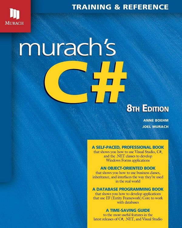 Produktbild: Murach's C# (8th Edition)
