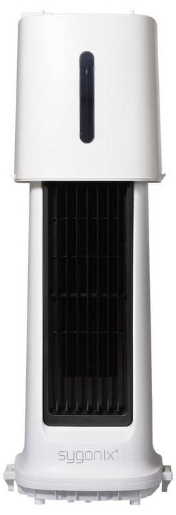 Produktbild: Sygonix Luftk&uuml;hler 90 W (L x B x H) 300 x 325 x 1130 mm Wei&szlig; mit Fernbedienung, Oszillierend, LED-Display, Timer