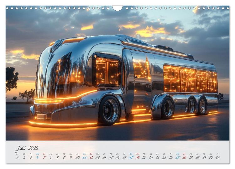 Produktbild: Giganten der Stra&szlig;e (Wandkalender 2026 DIN A3 quer), CALVENDO Monatskalender