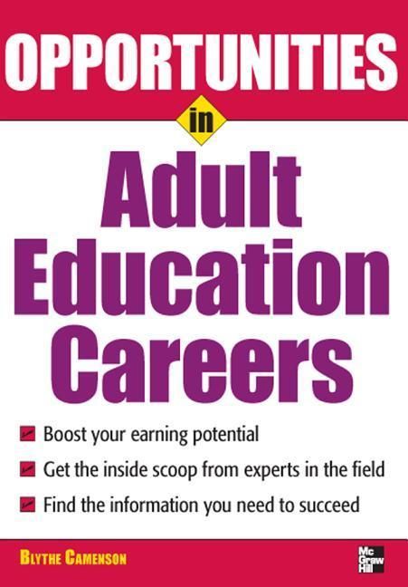 Produktbild: Opportunities in Adult Education