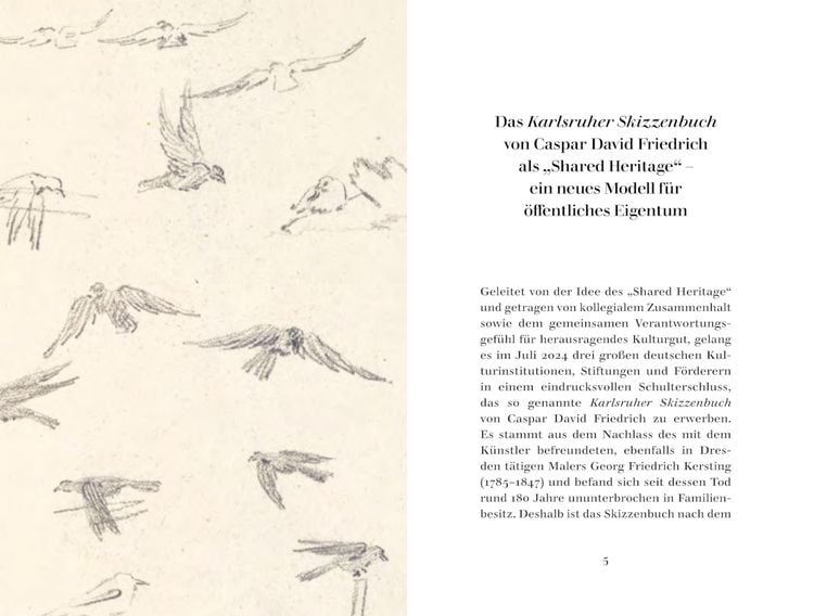 Produktbild: Caspar David Friedrich. Karlsruher Skizzenbuch