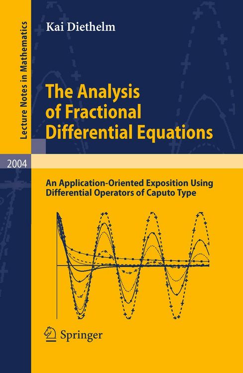 Produktbild: The Analysis of Fractional Differential Equations