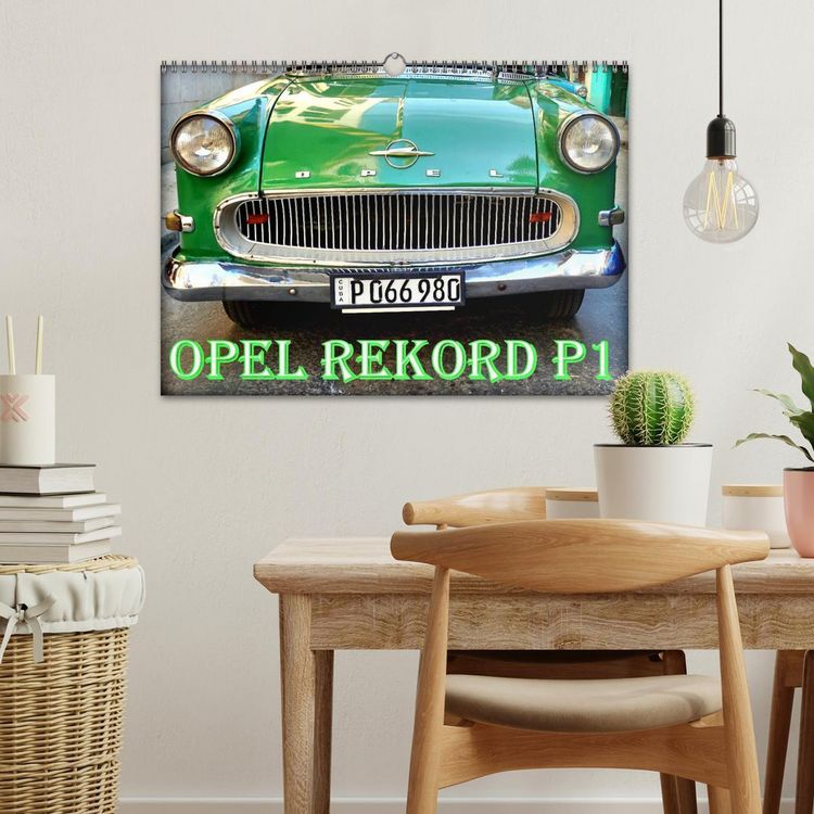Produktbild: OPEL REKORD P1 (Wandkalender 2026 DIN A3 quer), CALVENDO Monatskalender