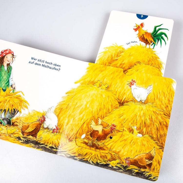 Produktbild: Mein erstes H&ouml;r mal (Soundbuch ab 1 Jahr): Die Bauernhoftiere