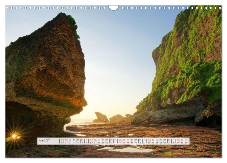 Produktbild: Bekanntes und Unbekanntes Indonesien (Wandkalender 2027 DIN A3 quer), CALVENDO Monatskalender