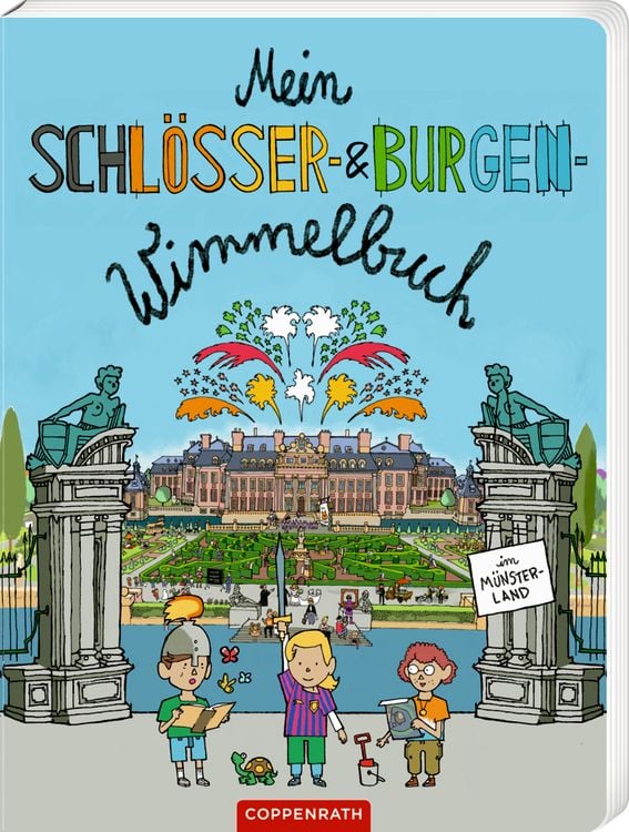 Produktbild: Mein Schl&ouml;sser- & Burgen-Wimmelbuch im M&uuml;nsterland