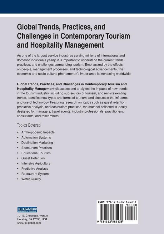 Produktbild: Global Trends, Practices, and Challenges in Contemporary Tourism and Hospitality Management