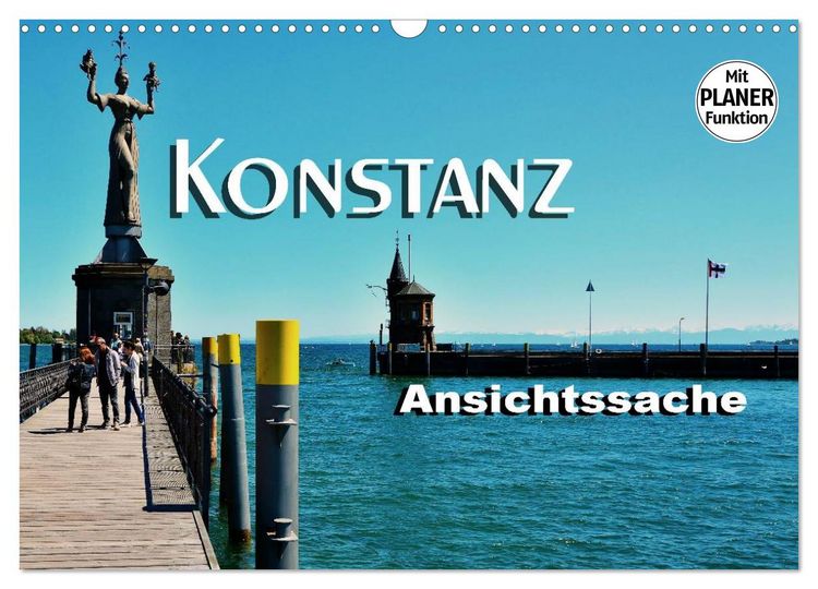 Produktbild: Konstanz - Ansichtssache (Wandkalender 2026 DIN A3 quer), CALVENDO Monatskalender