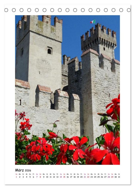 Produktbild: LAKE GARDA DerGardasee: Sirmione und Bardolino (Tischkalender 2026 DIN A5 hoch), CALVENDO Monatskalender