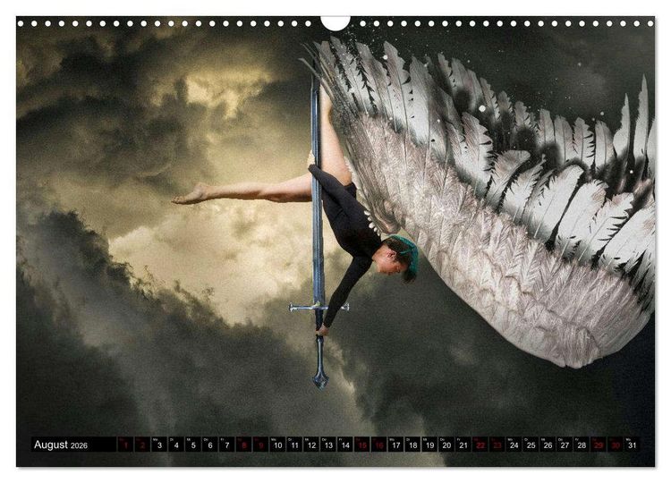Produktbild: Pole Dance Engel (Wandkalender 2026 DIN A3 quer), CALVENDO Monatskalender