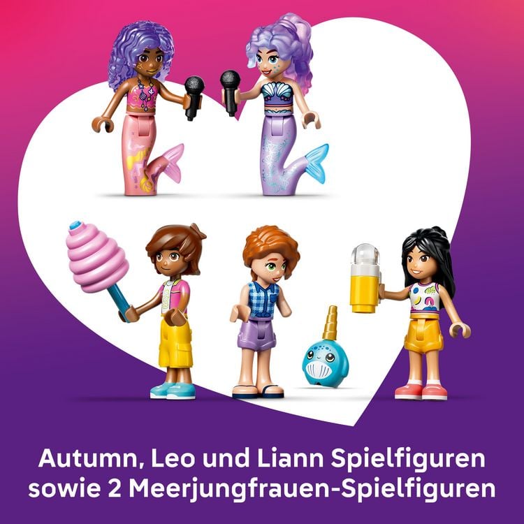 Produktbild: LEGO Friends 42703 Meerjungfrauen-Achterbahn, Bauset f&uuml;r M&auml;dchen und Jungen ab 8 Jahren