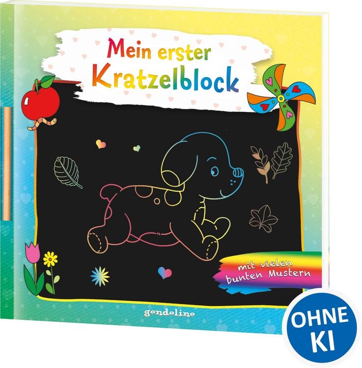Produktbild: Mein erster Kratzelblock (Hund)
