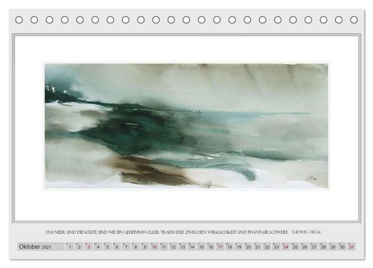 Produktbild: Zauber einer Insel (Tischkalender 2027 DIN A5 quer), CALVENDO Monatskalender