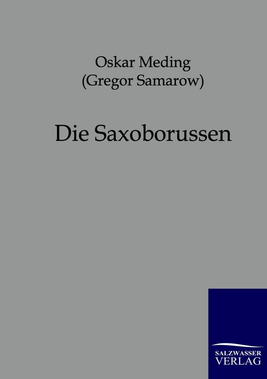 Produktbild: Die Saxoborussen