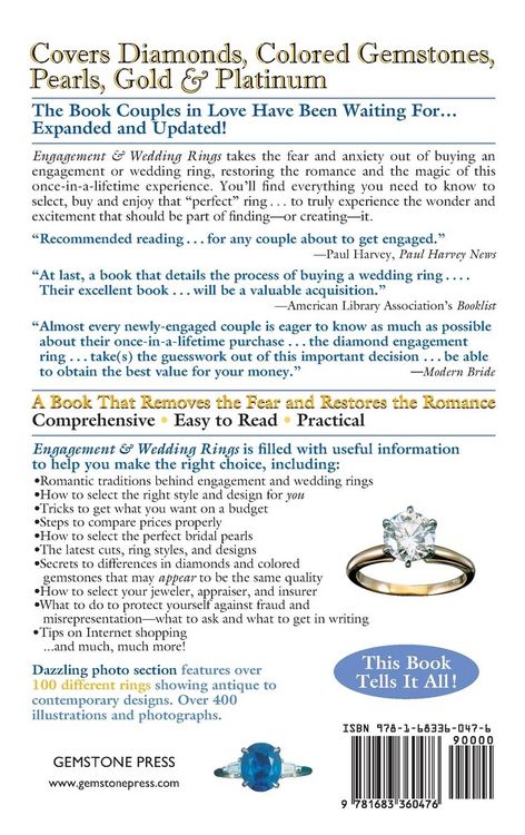 Produktbild: Engagement & Wedding Rings (3rd Edition)