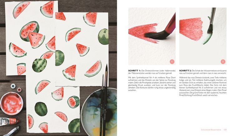 Produktbild: Strich f&uuml;r Strich zur kreativen Entspannung mit Watercolor