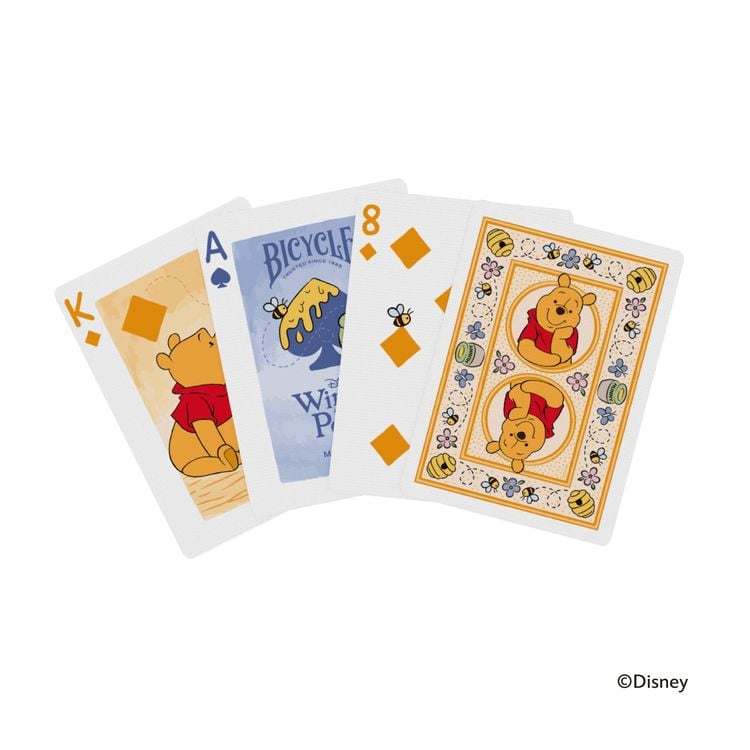 Produktbild: Bicycle&reg; Winnie the Pooh (Designer Spielkarten, Poker, Skat, Romm&eacute;...)