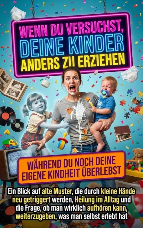 Produktbild: Wenn du versuchst, deine Kinder anders zu erziehen, w&auml;hrend du noch deine eigene Kindheit &uuml;berlebst
