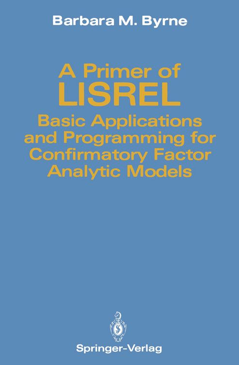 Produktbild: A Primer of LISREL