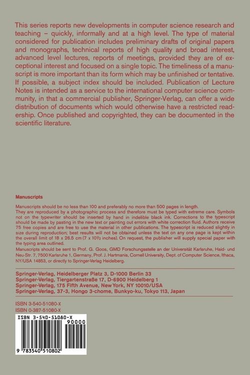 Produktbild: Linear Time, Branching Time and Partial Order in Logics and Models for Concurrency