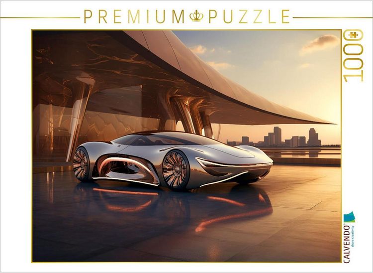 Produktbild: CALVENDO Puzzle Hypermodernes concept design Auto | 1000 Teile Lege-Gr&ouml;&szlig;e 64x48cm Foto-Puzzle f&uuml;r gl&uuml;ckliche Stunden