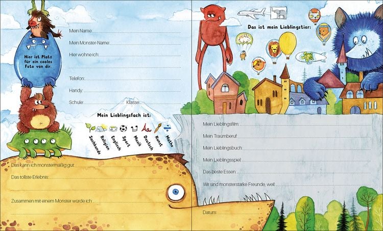 Produktbild: Meine Freunde (Monster)