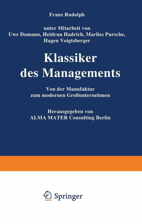 Produktbild: Klassiker des Managements