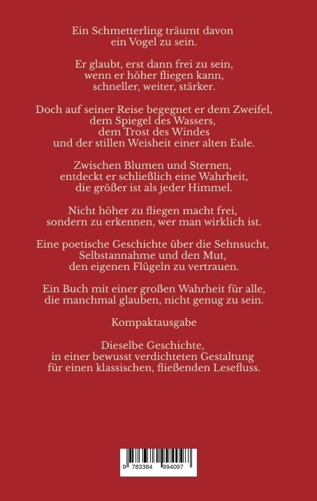 Produktbild: Der Schmetterling, der ein Vogel sein wollte