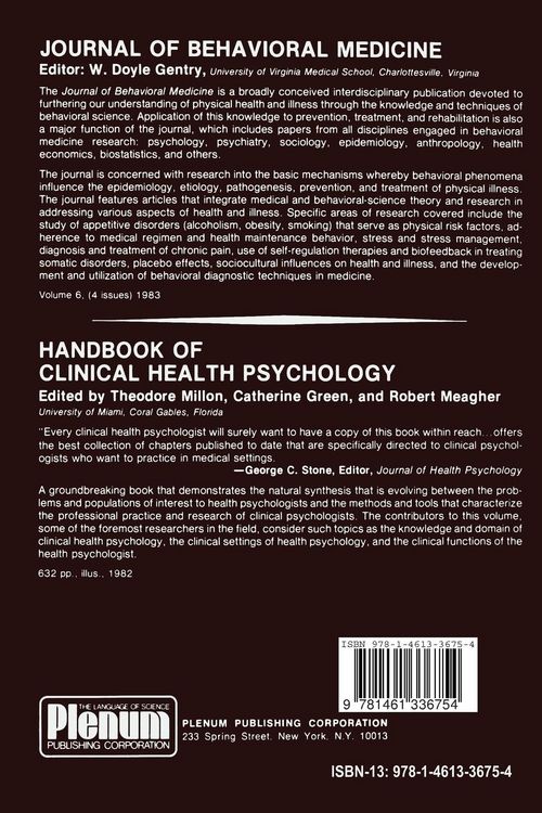 Produktbild: Behavior and Arteriosclerosis