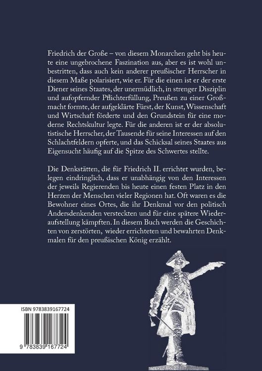 Produktbild: Denkmale und Denksteine f&uuml;r Friedrich den Gro&szlig;en