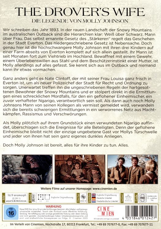 Produktbild: THE DROVER'S WIFE &ndash; Die Legende von Molly Johnson (OmU)