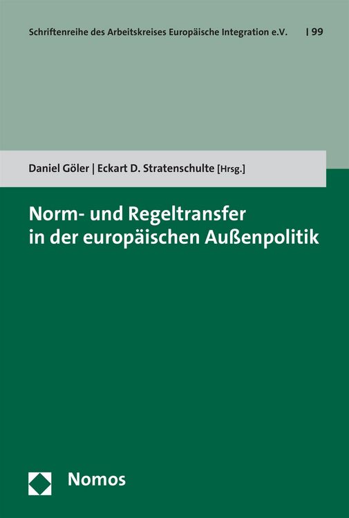 Produktbild: Norm- und Regeltransfer in der europ&auml;ischen Au&szlig;enpolitik