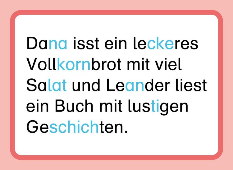 Produktbild: Ich kann S&auml;tze lesen Teil 2 in Sprechsilben mit Dana und Leander