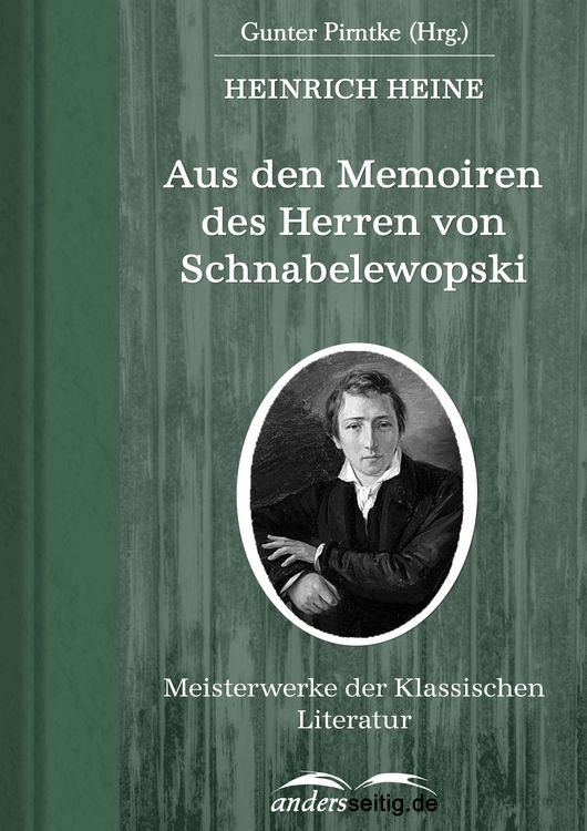 Produktbild: Aus den Memoiren des Herren von Schnabelewopski