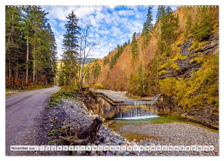 Produktbild: Gr&uuml;&szlig;e aus Unken (Wandkalender 2026 DIN A2 quer), CALVENDO Monatskalender
