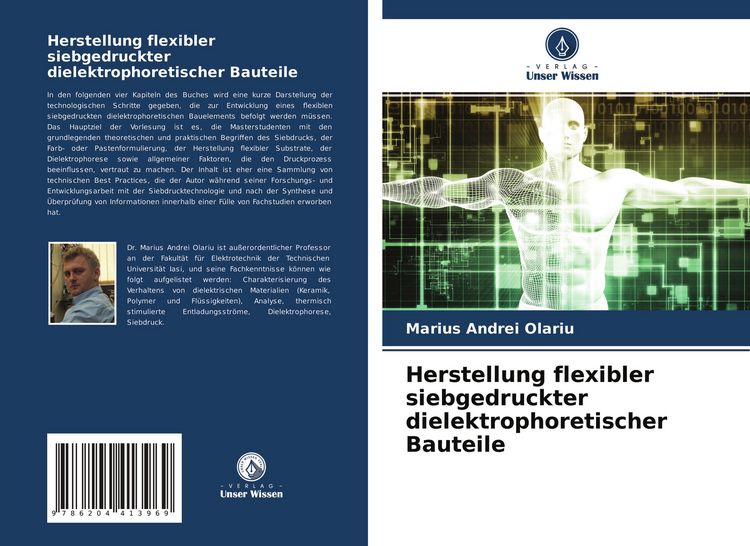Produktbild: Herstellung flexibler siebgedruckter dielektrophoretischer Bauteile