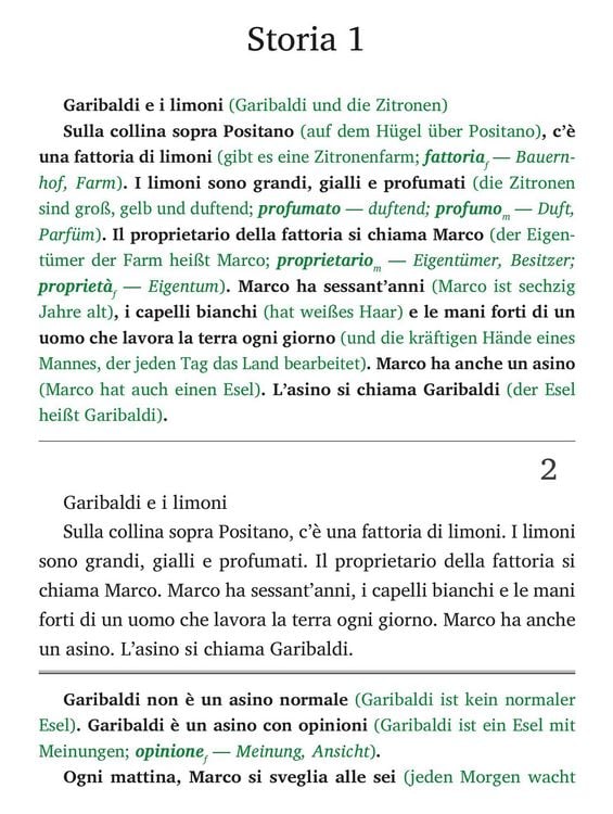Produktbild: Italienisch lernen mit lustigen Kurzgeschichten (A1-A2) - L&rsquo;Asino di Positano (+ Audio-Online)