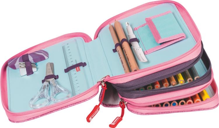 Produktbild: Brunnen Sch&uuml;ler-Etui 3 RV Unicorn Princess
