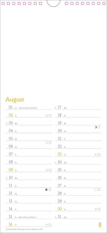 Produktbild: Kalender zum Selbstgestalten 2026
