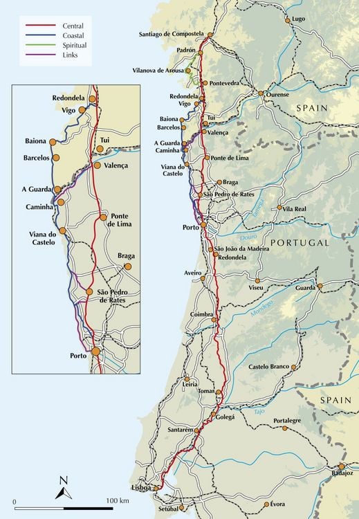 Produktbild: The Camino Portugues