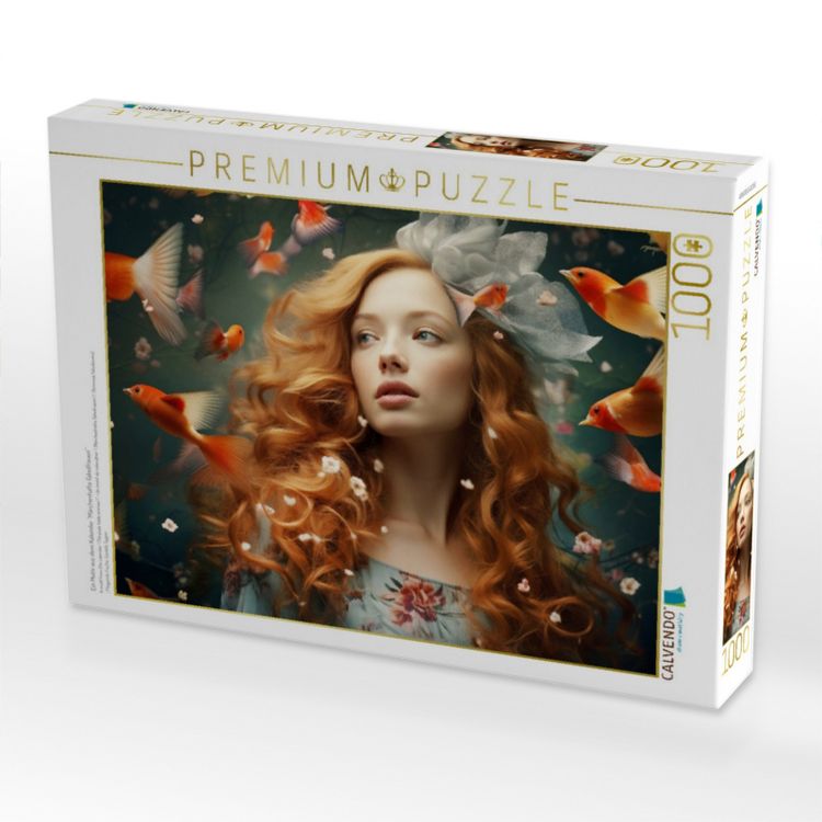 Produktbild: CALVENDO Puzzle Ein Motiv aus dem Kalender "M&auml;rchenhafte Fabelfrauen" | 1000 Teile Lege-Gr&ouml;&szlig;e 64x48cm Foto-Puzzle f&uuml;r gl&uuml;ckliche Stunden